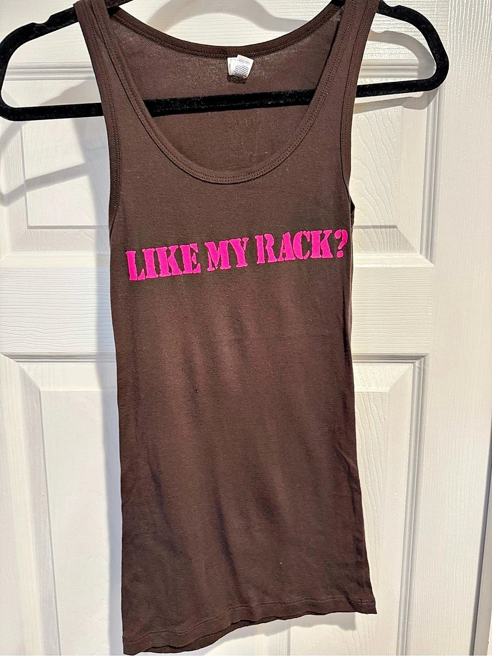 Bella Tank Top in Brown & Pink Size Small
